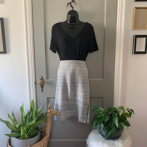 Loft Side Zip Midi Skirt